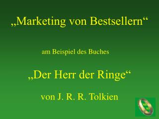 „Marketing von Bestsellern“