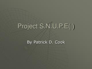 Project S.N.U.P.E( )