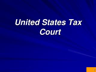 United States Tax Court