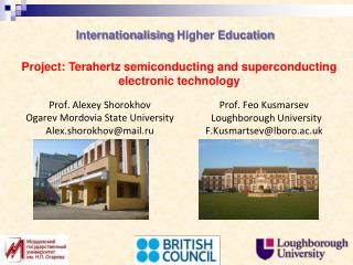 Internationalising Higher Education