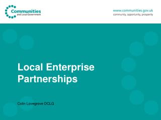 Local Enterprise Partnerships