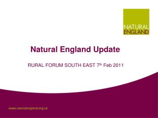 Natural England Update