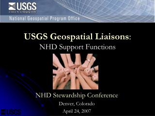 USGS Geospatial Liaisons : NHD Support Functions