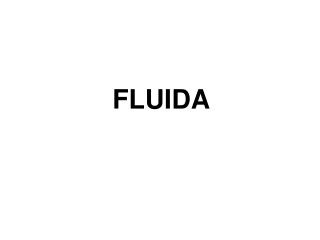 FLUIDA