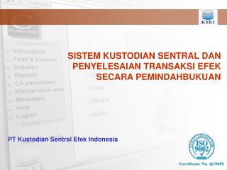 PT Kustodian Sentral Efek Indonesia