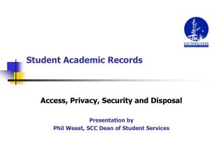 Student Academic Records