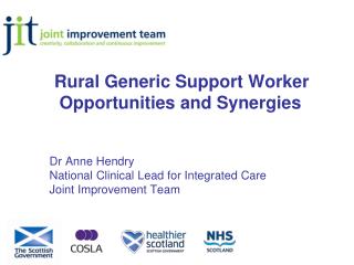 Rural Generic Support Worker Opportunities and Synergies