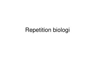 Repetition biologi