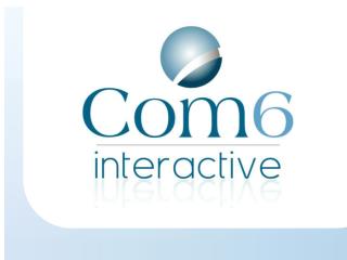 Présentation du Groupe Com6 Un site internet « sur mesure » Notre studio web design