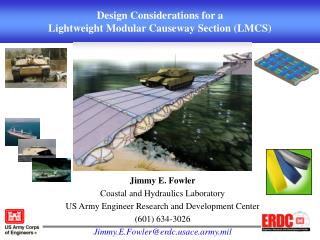 Design Considerations for a Lightweight Modular Causeway Section (LMCS)