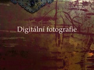 Digitální fotografie