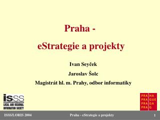 Praha - eStrategie a projekty
