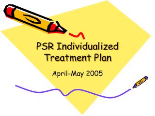 PSR Individualized Treatment Plan