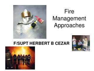 Fire Management Approaches