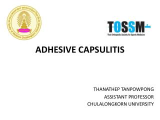 ADHESIVE CAPSULITIS