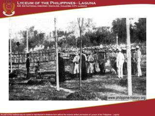 Chapter 25 Martyrdom at Bagumbayan