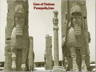 Gate of Nations Persepolis,Iran