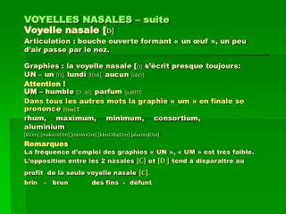 Exercice Transcrivez en phonétique les mots suivants :