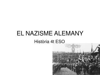 EL NAZISME ALEMANY