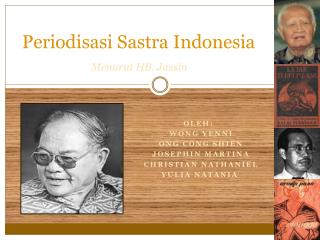 Periodisasi Sastra Indonesia