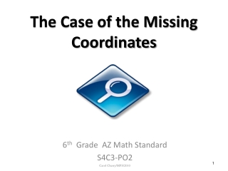 The Case of the Missing Coordinates