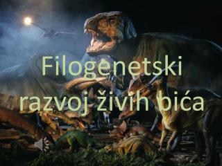 Filogenetski razvoj živih bića