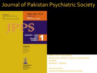 Journal of Pakistan Psychiatric Society