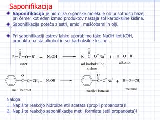 Saponifikacija