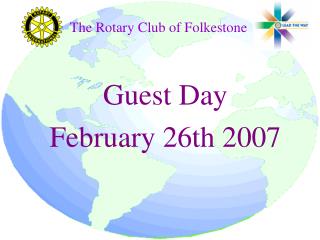 Guest Day February 26th 2007