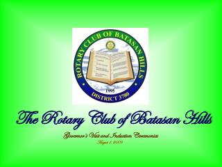 The Rotary Club of Batasan Hills