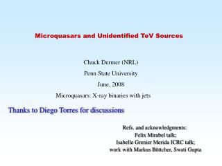 Microquasars and Unidentified TeV Sources