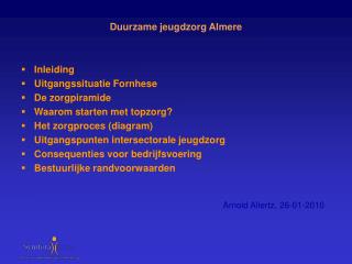 Duurzame jeugdzorg Almere