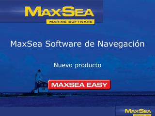 MaxSea Software de Navegación