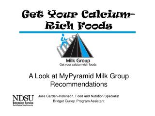 Get Your Calcium-Rich Foods