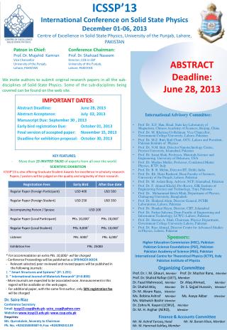 ABSTRACT Deadline: June 28, 2013