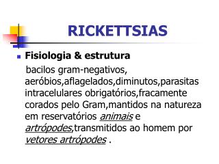 RICKETTSIAS