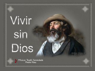 Vivir sin Dios