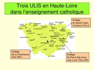 Trois ULIS en Haute-Loire dans l’enseignement catholique