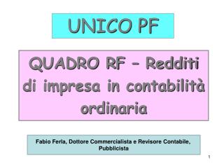 UNICO PF