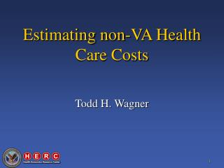 Estimating non-VA Health Care Costs
