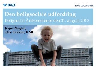 Den boligsociale udfordring