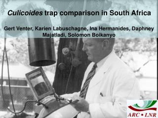 Culicoides trap comparison in South Africa