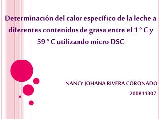 REVISTA: Journal of Food Engineering AUTORES:
