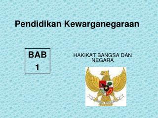 Pendidikan Kewarganegaraan