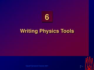 Writing Physics Tools