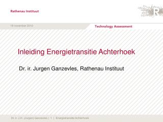 Inleiding Energietransitie Achterhoek