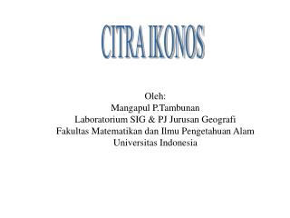 CITRA IKONOS