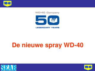 De nieuwe spray WD-40