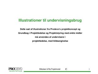 Illustrationer til undervisningsbrug Dette sæt af illustrationer fra Prodevo’s projektkoncept og