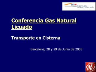 Conferencia Gas Natural Licuado